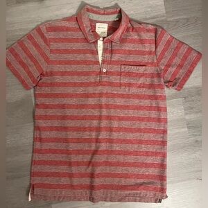Billy Reid Striped Polo